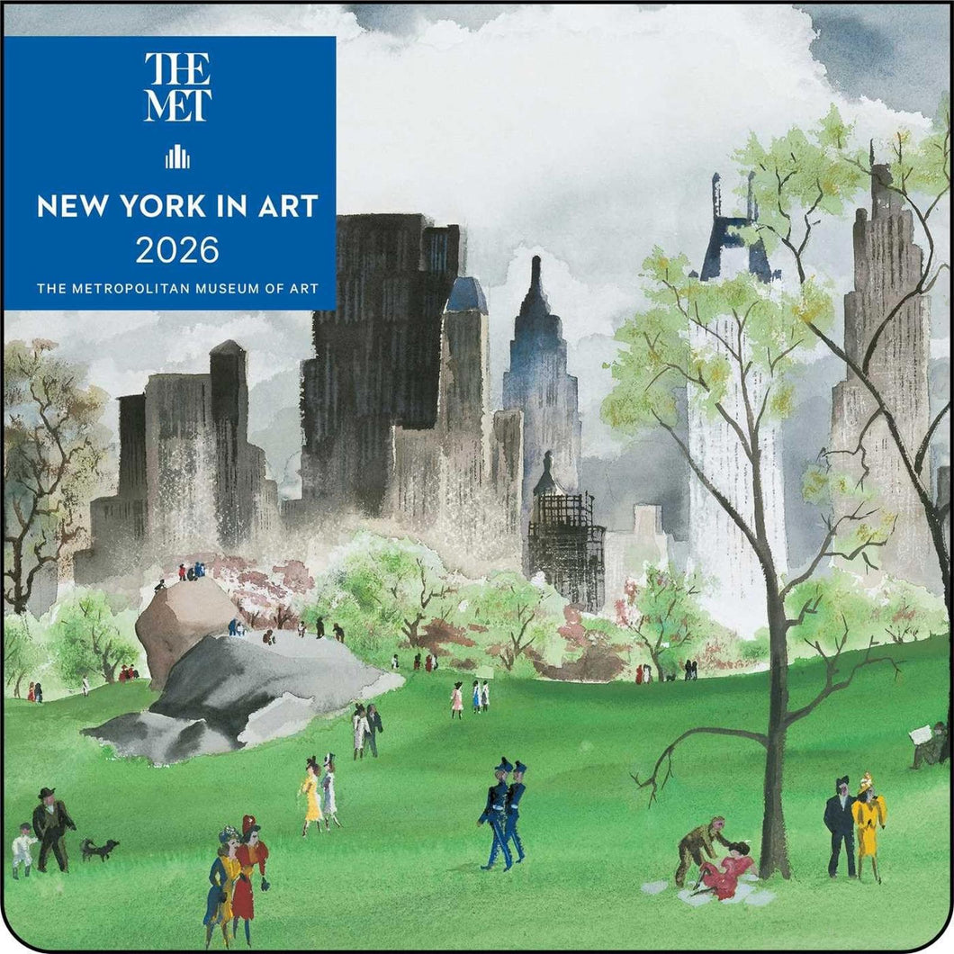Harry Abrams New York in Art 2026 7 x 7 Mini Calendar