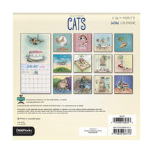 Load image into Gallery viewer, Trends International Gary Patterson - Cats 2026 7 x 7 Mini Calendar
