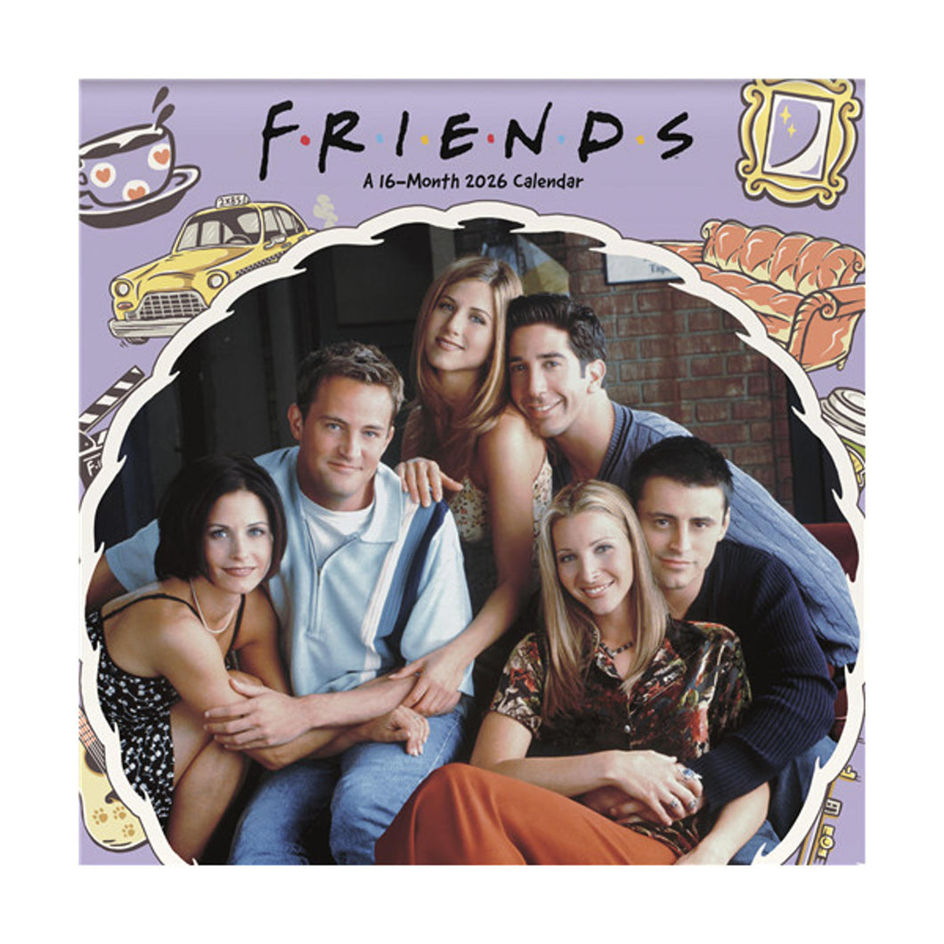 Trends International Friends 2026 12 x 12 Wall Calendar