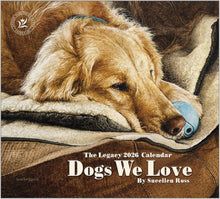 Load image into Gallery viewer, Legacy Dogs We Love 2026 Wall Calendar
