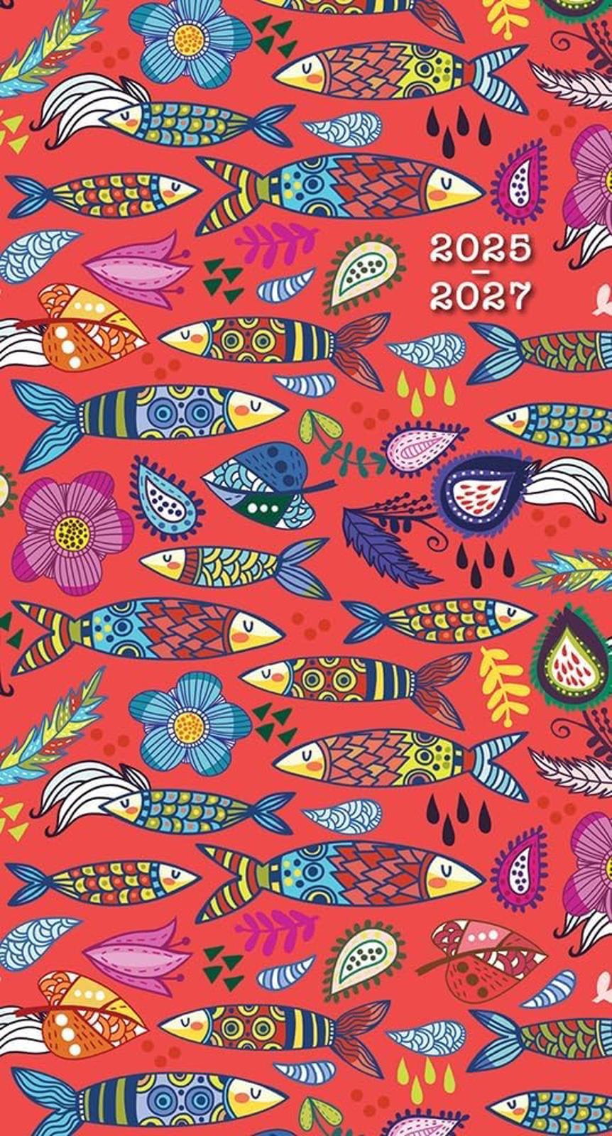 Sellers Publishing Fun Fish 2026 Two-Year-Plus Pocket Planner