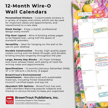 Load image into Gallery viewer, Browntrout Bonnie Marcus OFFICIAL 2026 12 x 12 Wire-O Wall Calendar
