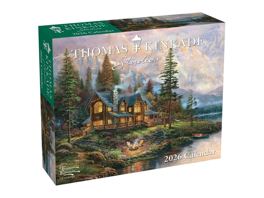 Andrews McMeel Thomas Kinkade Studios 2026 Day-to-Day Calendar