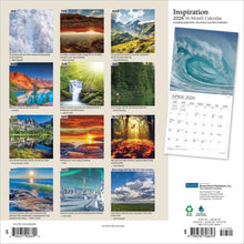 Load image into Gallery viewer, Browntrout Inspiration 2026 12 x 12 Wall Calendar
