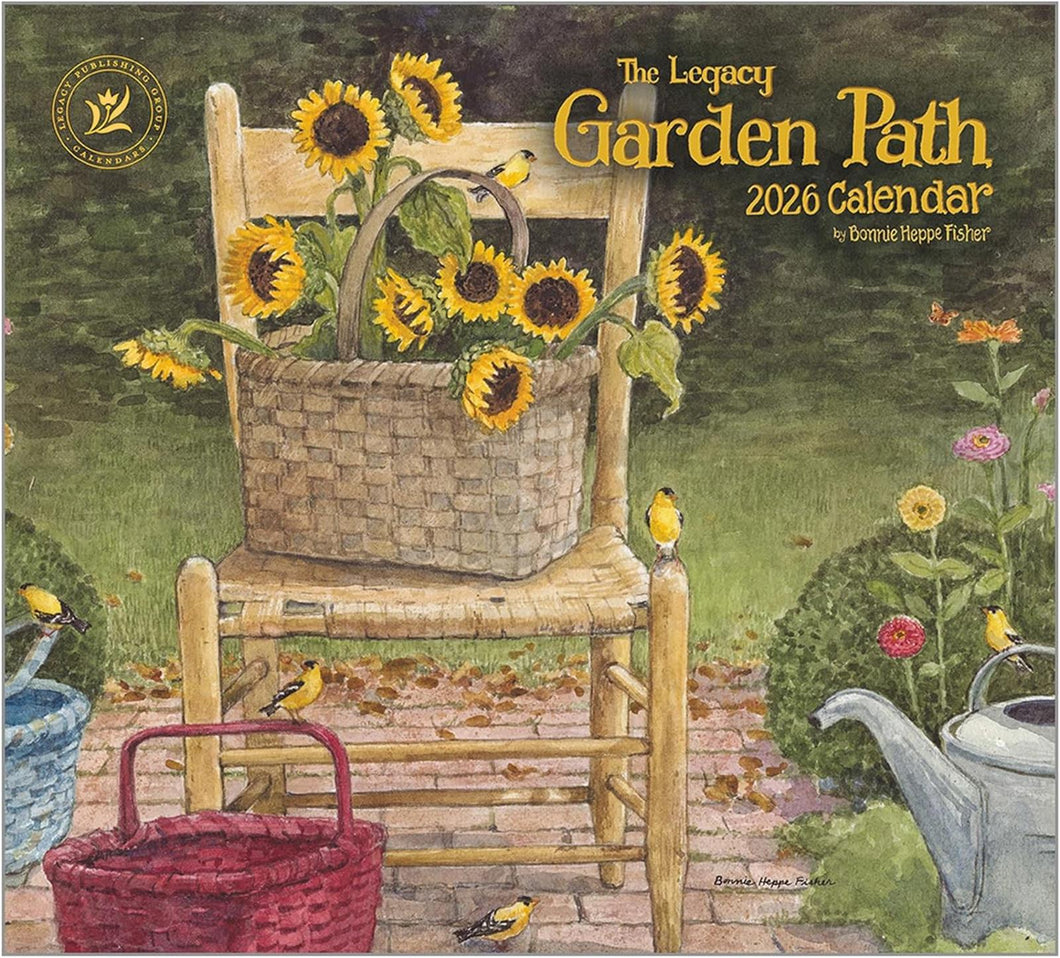 Legacy Garden Path 2026 Wall Calendar