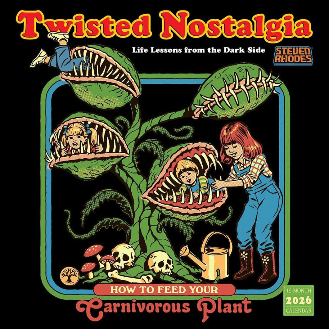 Sellers Publishing Twisted Nostalgia 2026 12 x 12 Wall Calendar