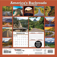 Load image into Gallery viewer, Turner America&#39;s Backroads 12x12 Photo 2026 Wall Calendar
