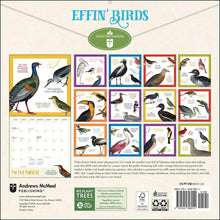 Load image into Gallery viewer, Andrews McMeel Effin&#39; Birds 12x12 2026 Wall Calendar
