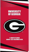Load image into Gallery viewer, Turner Georgia Bulldogs 2026 17-Month Pocket Planner
