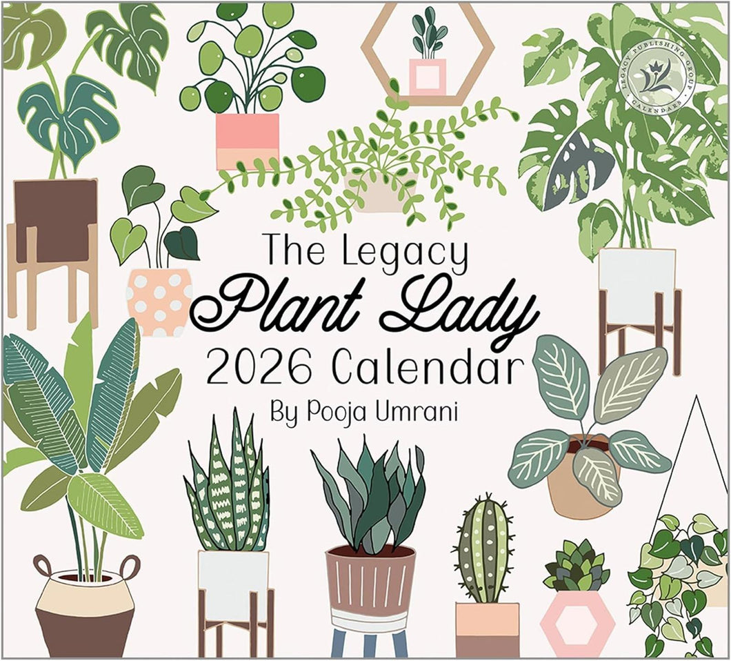 Legacy Plant Lady 2026 Wall Calendar