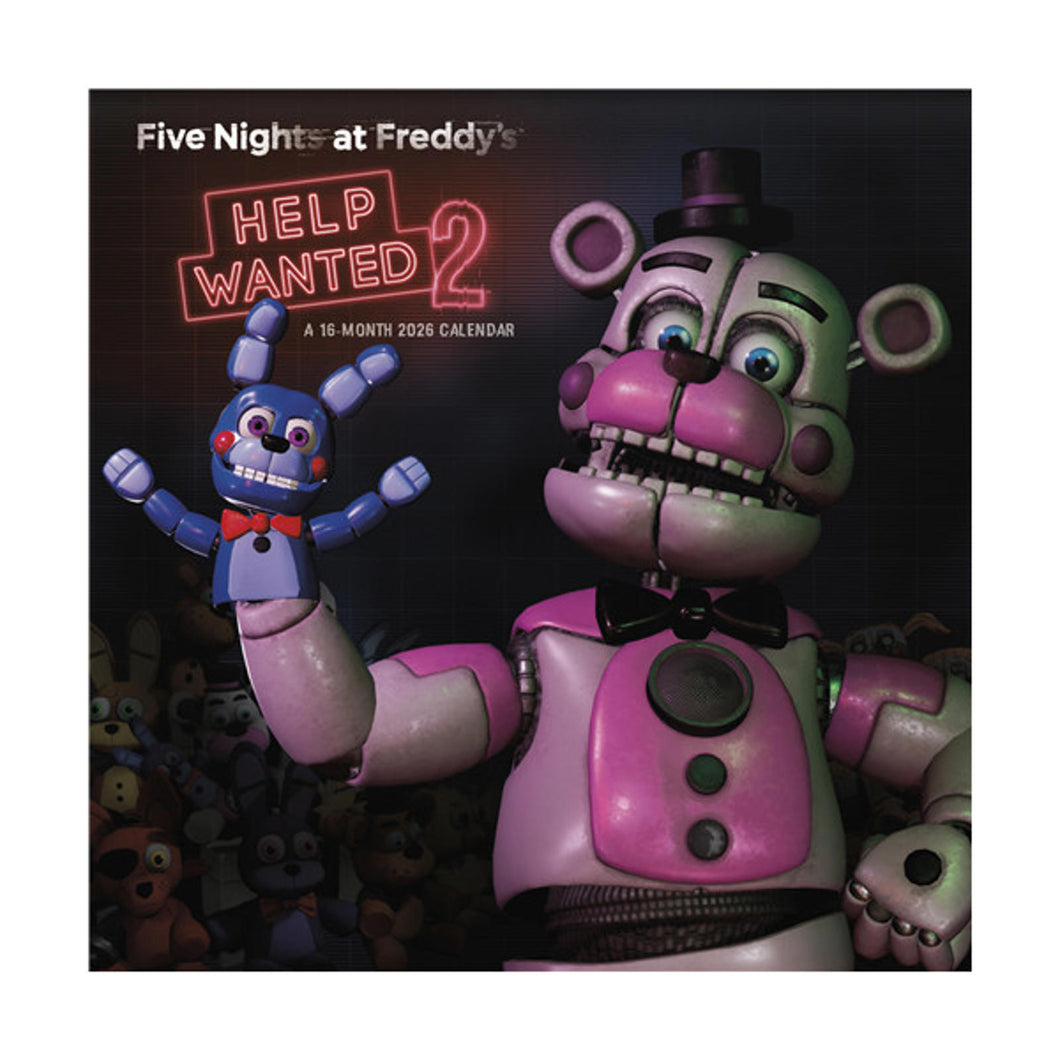 Trends International Five Nights at Freddys 2026 12 x 12 Wall Calendar