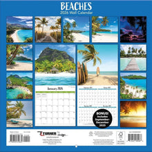 Load image into Gallery viewer, Turner Beaches 12x12 Photo 2026 Wall Calendar
