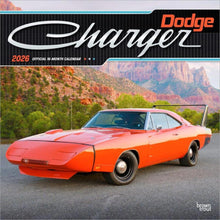 Load image into Gallery viewer, Browntrout Dodge Charger OFFICIAL 2026 12 x 12 Wall Calendar
