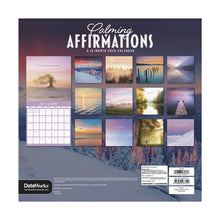 Load image into Gallery viewer, Trends International Calming Affirmations 2026 12 x 12 Wall Calendar
