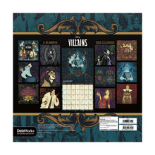 Load image into Gallery viewer, Trends International Disney Villains 2026 12 x 12 Wall Calendar

