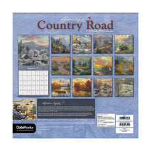 Load image into Gallery viewer, Trends International Country Road - Abraham Hunter 2026 12 x 12 Wall Calendar
