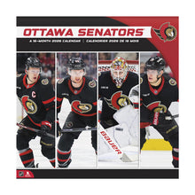 Load image into Gallery viewer, Trends International Ottawa Senators 2026 12 x 12 Wall Calendar
