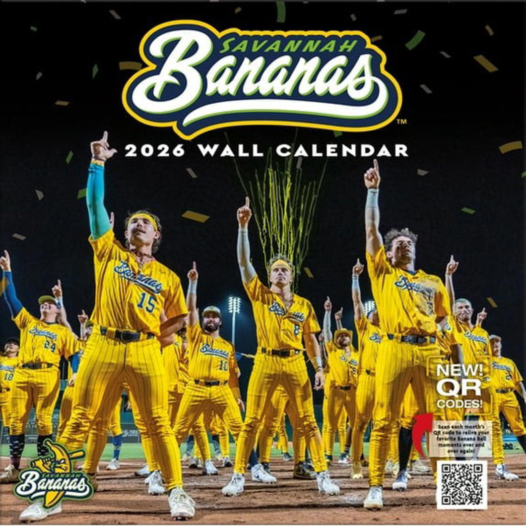 Turner Savannah Bananas 12x12 2026 Wall Calendar