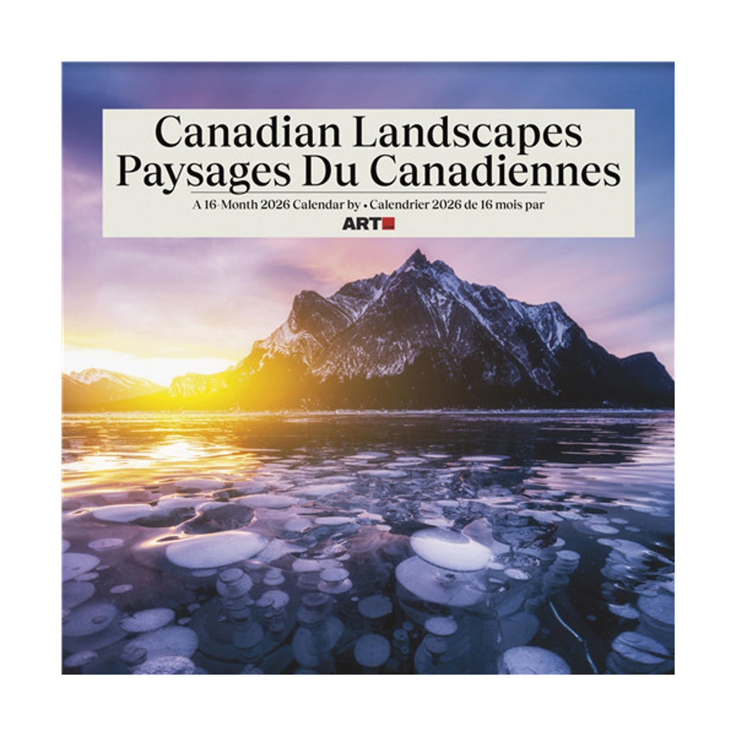 Trends International Canadian Landscapes 2026 12 x 12 Wall Calendar