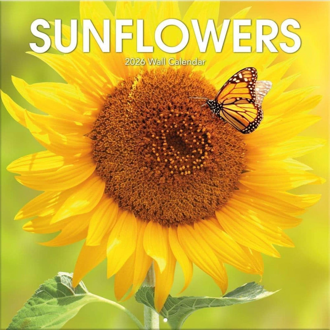 Turner Sunflowers 12x12 Photo 2026 Wall Calendar