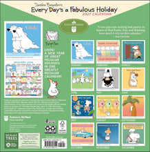 Load image into Gallery viewer, Andrews McMeel Sandra Boynton&#39;s Every Day&#39;s a Fabulou 12x12 2026 Wall Calendar

