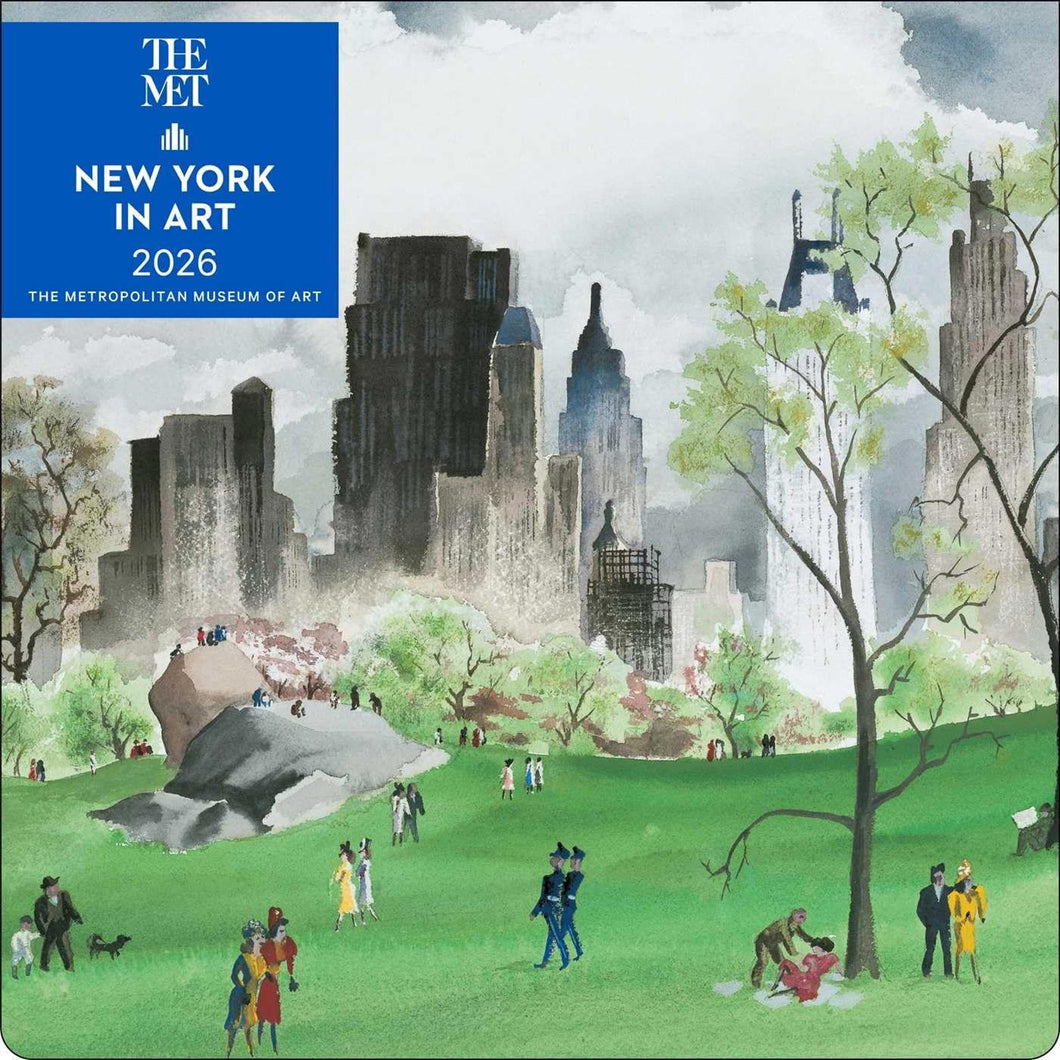 Harry Abrams New York in Art 12x12 2026 Wall Calendar