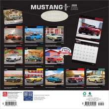 Load image into Gallery viewer, Browntrout Ford Mustang OFFICIAL 2026 12 x 12 Wall Calendar
