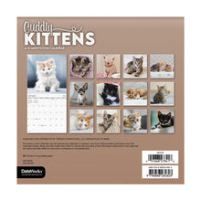 Load image into Gallery viewer, Trends International Cuddly Kittens 2026 7 x 7 Mini Calendar
