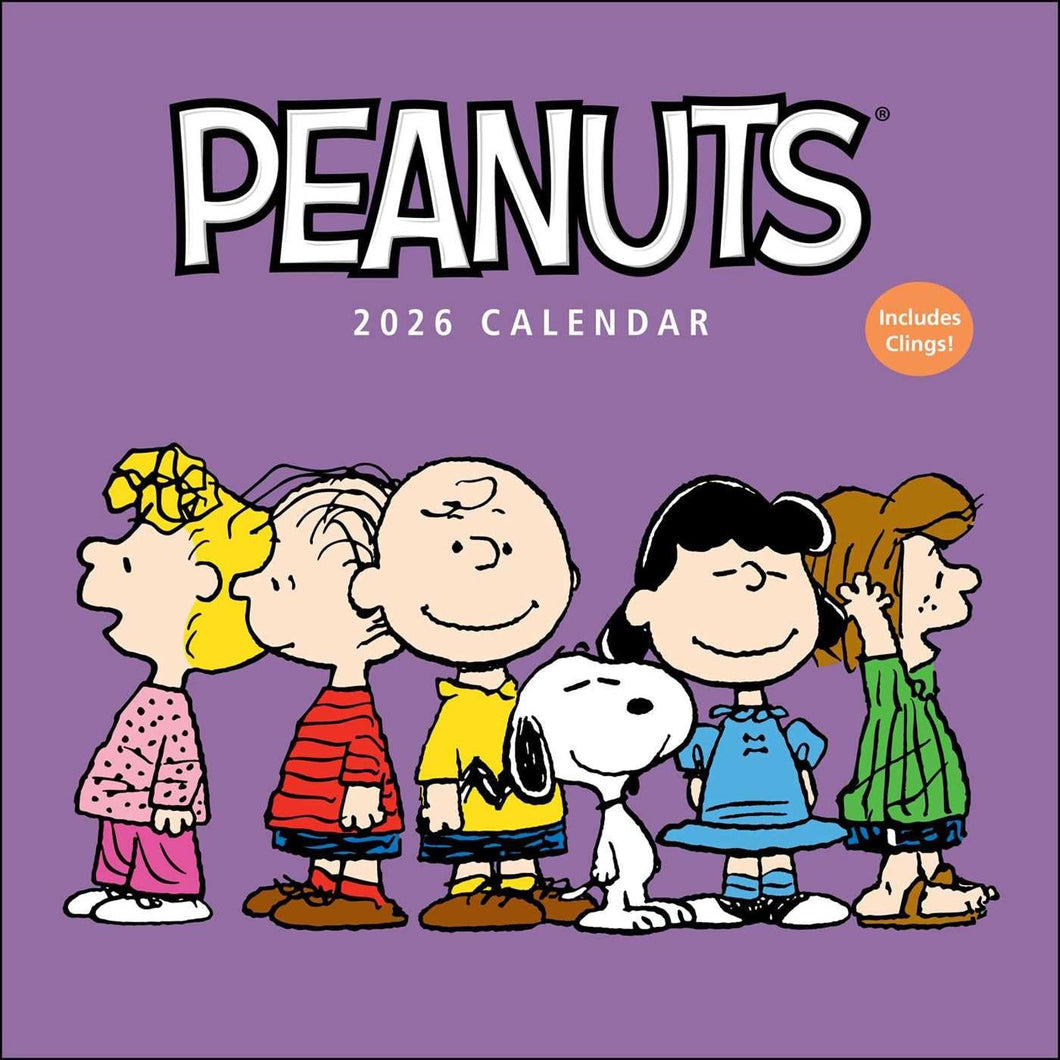 Andrews McMeel Peanuts 2026 Deluxe Wall Calendar