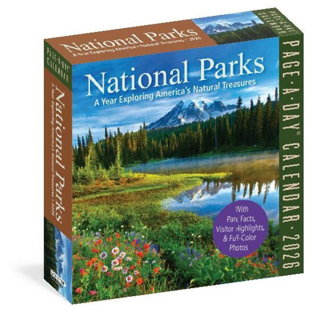 Workman National Parks 2026 Page-A-Day Calendar