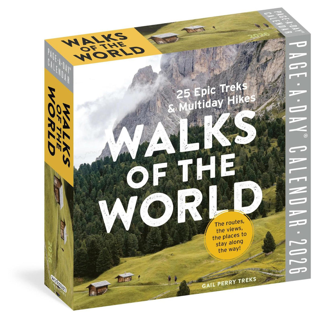 Workman Walks of the World 2026 Page-A-Day Calendar