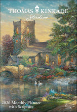 Load image into Gallery viewer, Andrews McMeel Thomas Kinkade Studios 2026 Monthly Pocket Planner Calendar

