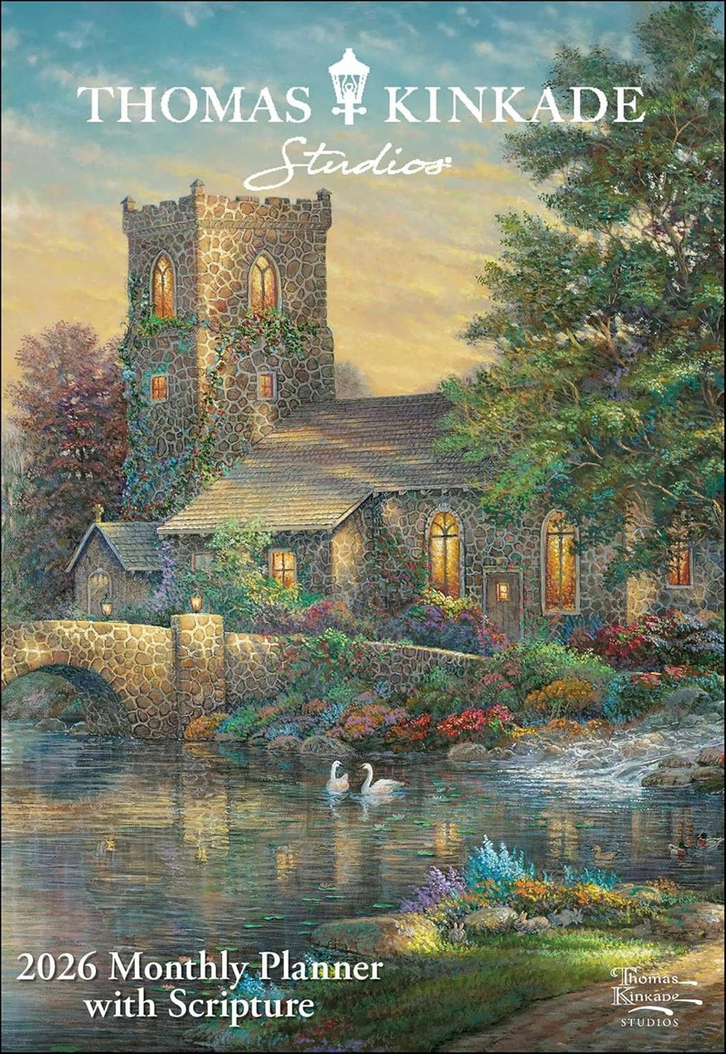 Andrews McMeel Thomas Kinkade Studios 2026 Monthly Pocket Planner Calendar