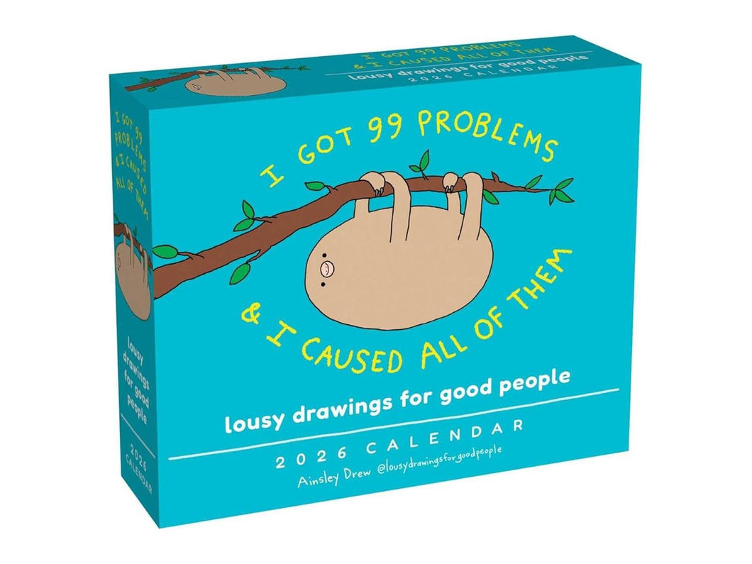 Andrews McMeel Lousy Drawings for Good People 2026 Day-to-Day Calendar