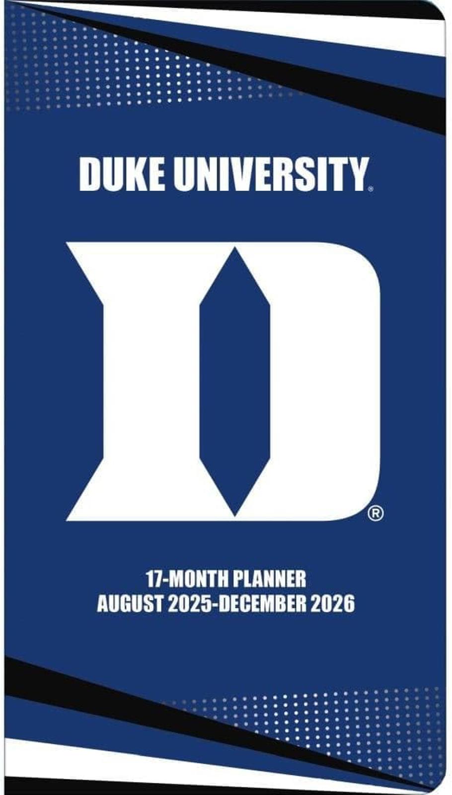 Turner Duke Blue Devils 2026 17-Month Pocket Planner