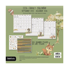 Load image into Gallery viewer, Trends International Animals 2026 12 x 12 Magnetic Family Calendar
