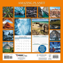Load image into Gallery viewer, Turner Amazing Planet 12x12 Photo 2026 Wall Calendar
