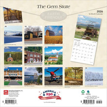 Load image into Gallery viewer, Browntrout The Gem State 2026 12 x 12 Wall Calendar
