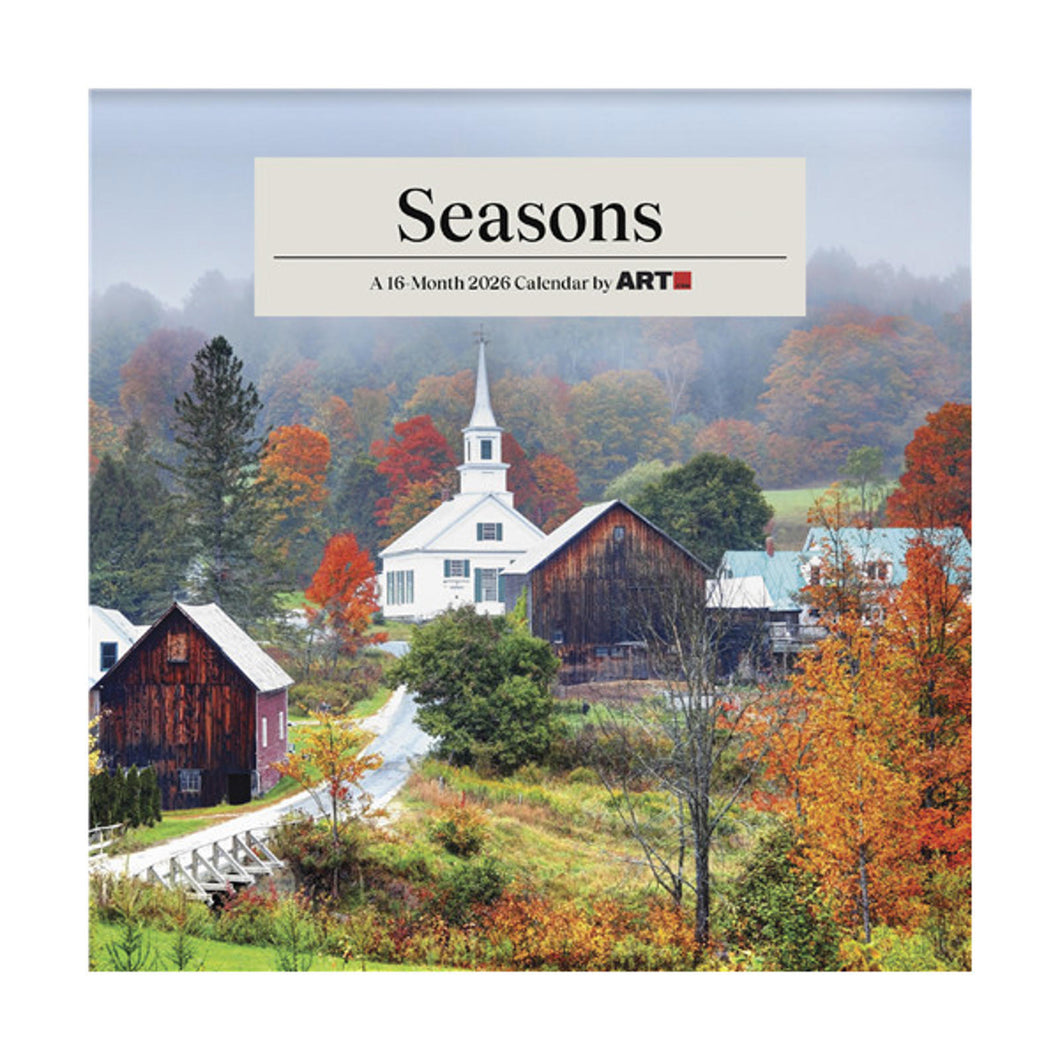 Trends International Seasons 2026 7 x 7 Mini Calendar