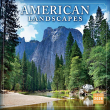 Load image into Gallery viewer, Sellers Publishing American Landscapes 2026 12 x 12 Wall Calendar
