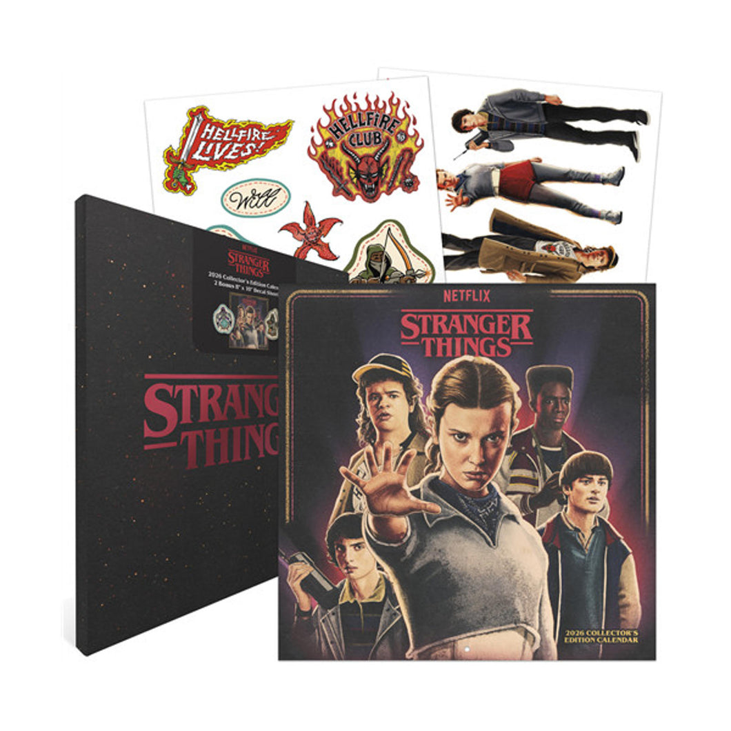 Trends International Stranger Things 5 2026 Collector's Edition Calendar