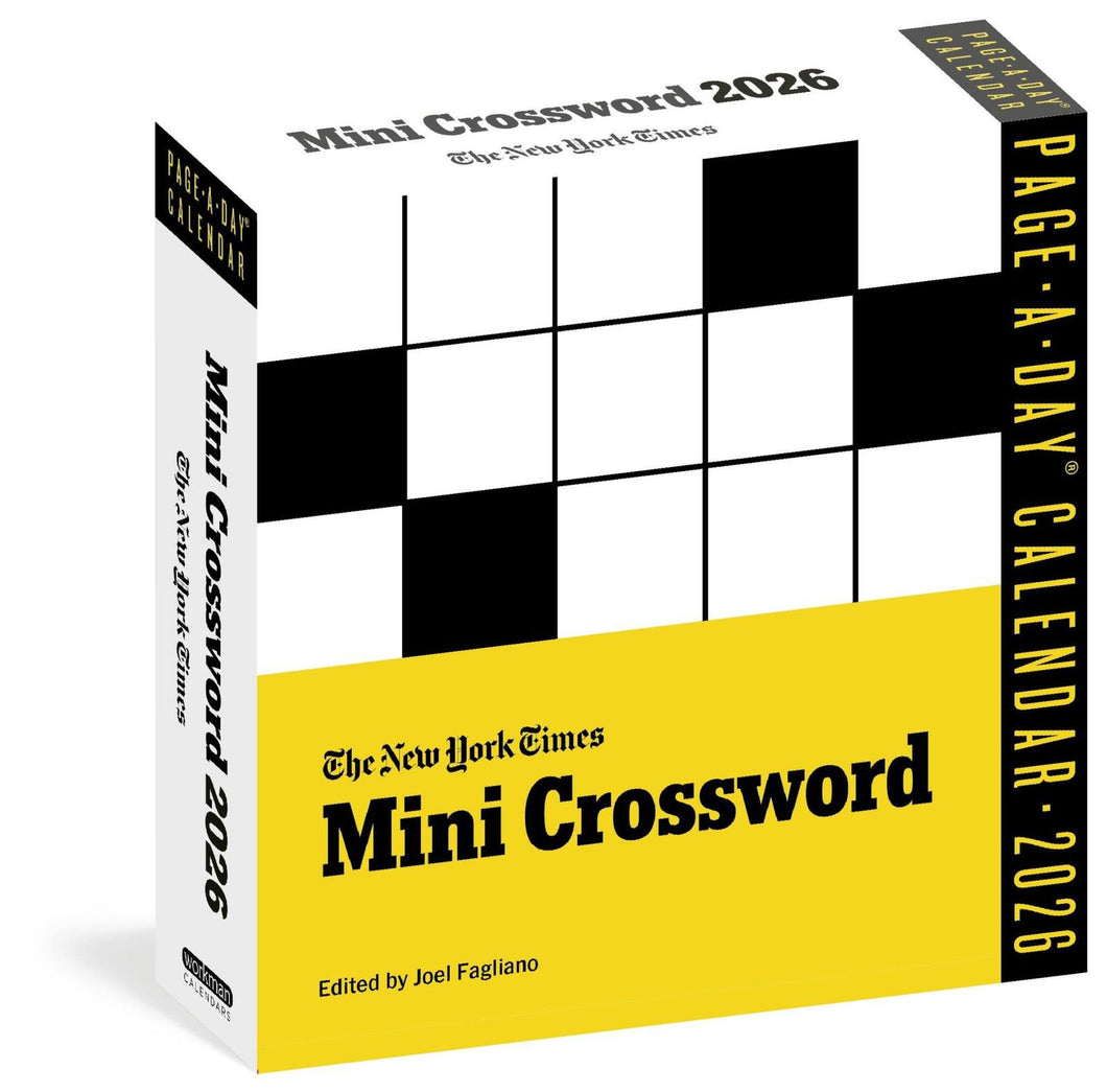 Workman New York Times Mini Crossword 2026 Page-A-Day Calendar