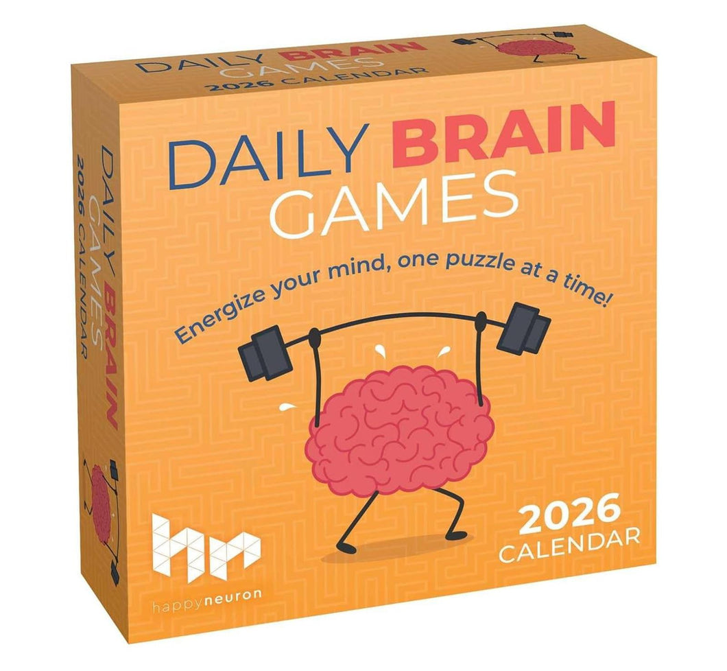 Andrews McMeel Daily Brain Games 2026 Day-to-Day Calendar