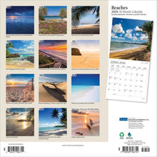 Load image into Gallery viewer, Browntrout Beaches 2026 12 x 12 Wall Calendar
