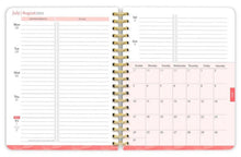 Load image into Gallery viewer, Browntrout Black Solid 2026 6 x 7.75 Inch Weekly Desk Planner
