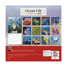 Load image into Gallery viewer, Trends International Ocean Life 2026 12 x 12 Wall Calendar
