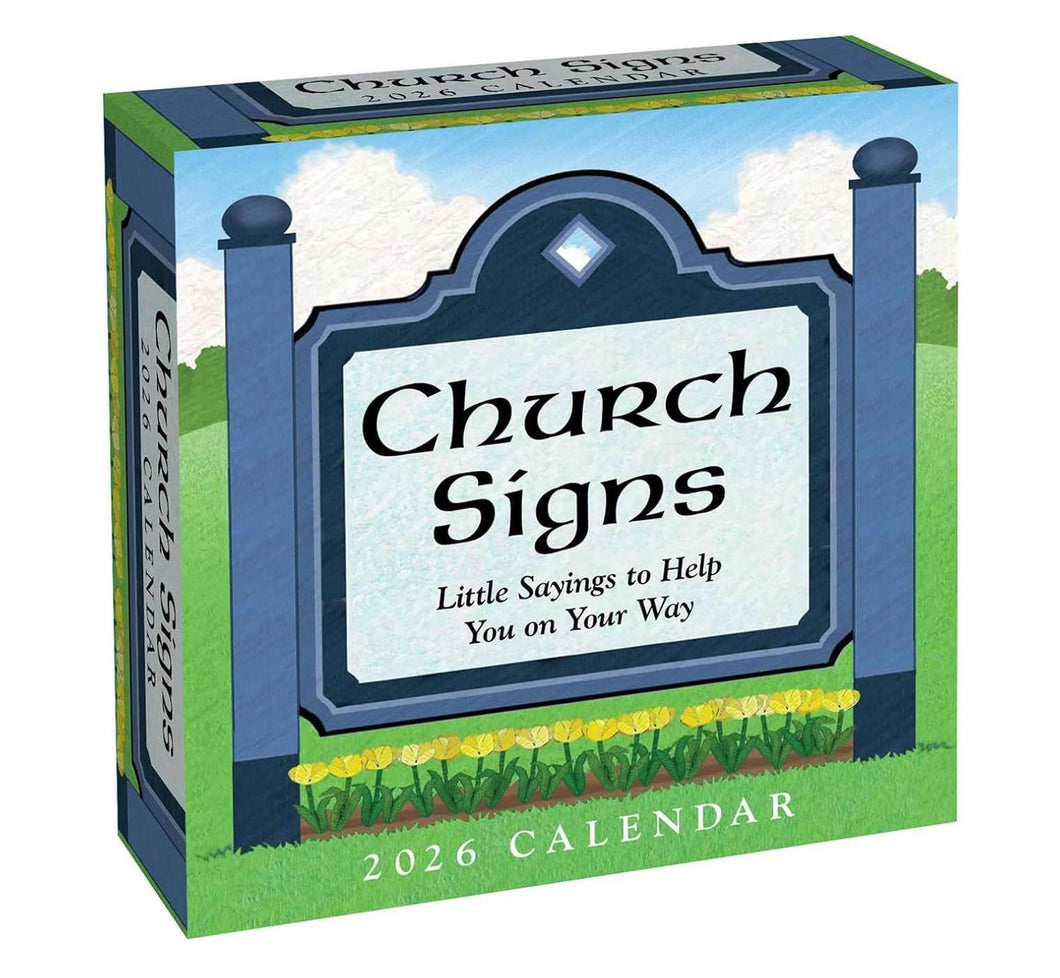 Andrews McMeel Church Signs 2026 Day-to-Day Calendar