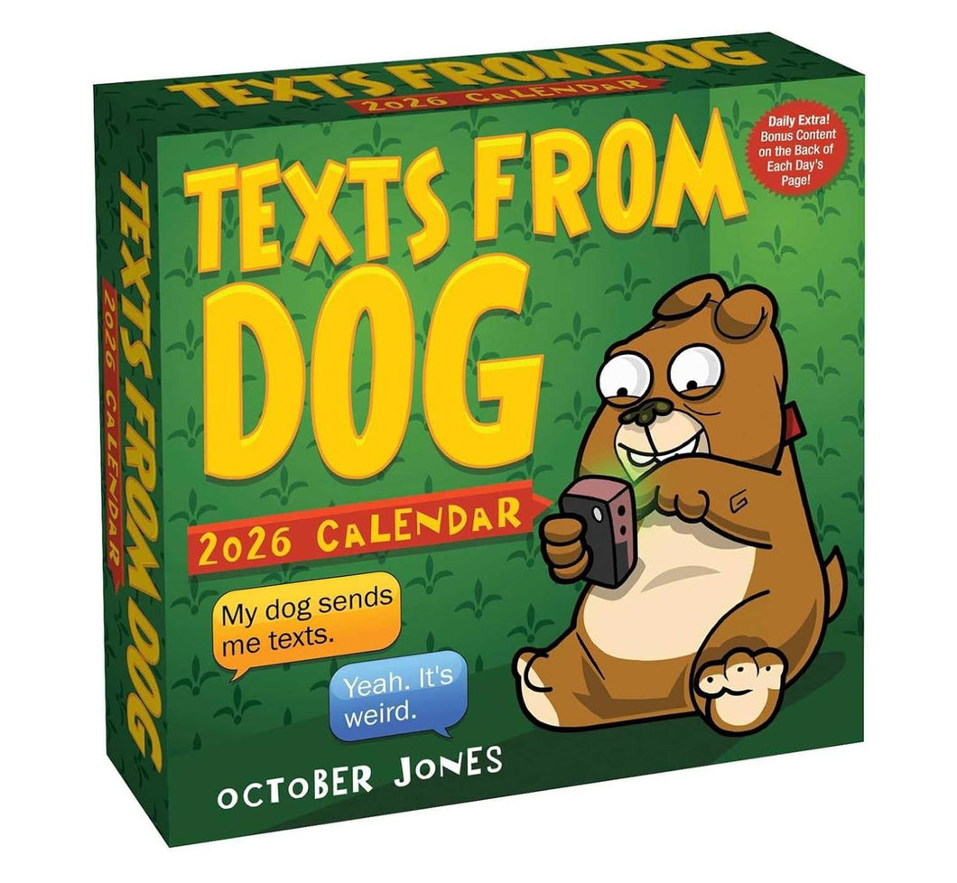 Andrews McMeel Texts from Dog 2026 Day-to-Day Calendar