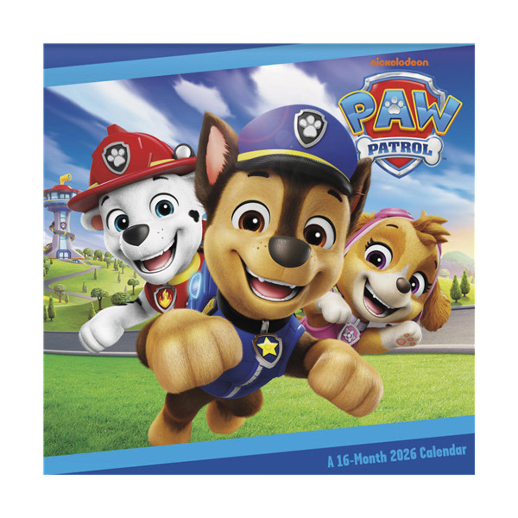 Trends International Paw Patrol 2026 12 x 12 Wall Calendar