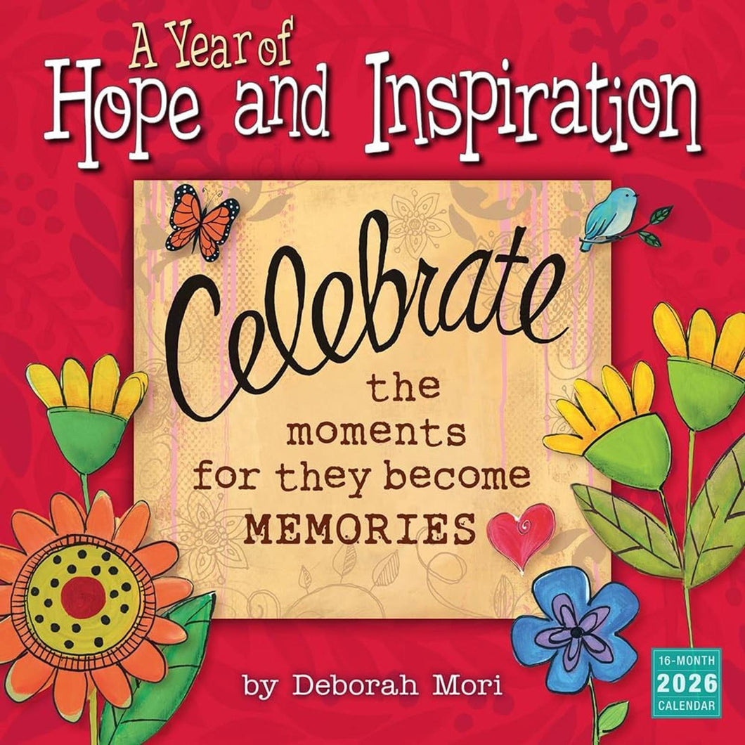 Sellers Publishing A Year of Hope and Inspiration 2026 12 x 12 Wall Calendar